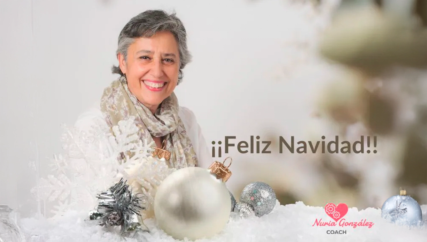 Nuria Gonzalez os desea Feliz Navidad