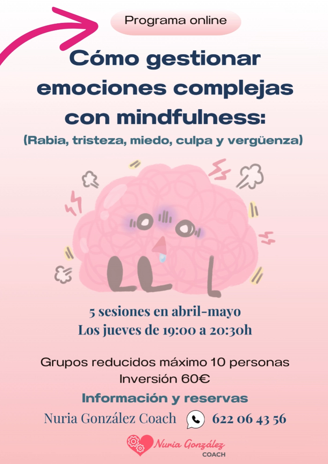 Como gestionar emociones - Programa abril 2025