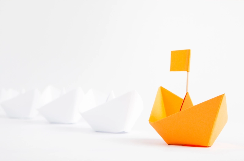 Blog de Inteligencia Emocional, imagen de contenido barco de papel